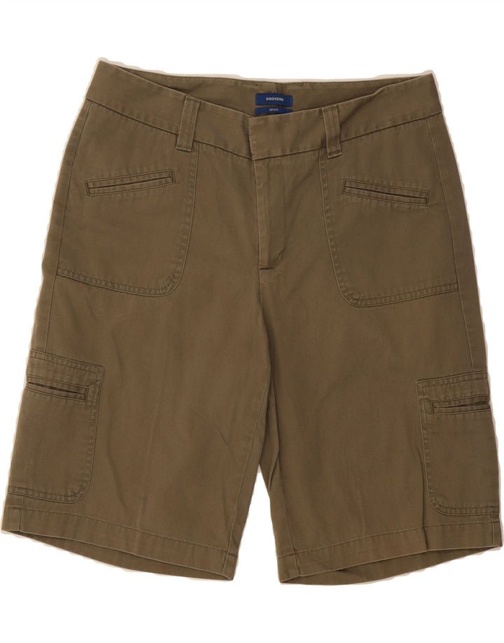DOCKERS Womens Favorite Fit Cargo Shorts US 6 Medium W32  Khaki Cotton Vintage Dockers and Second-Hand Dockers from Messina Hembry 