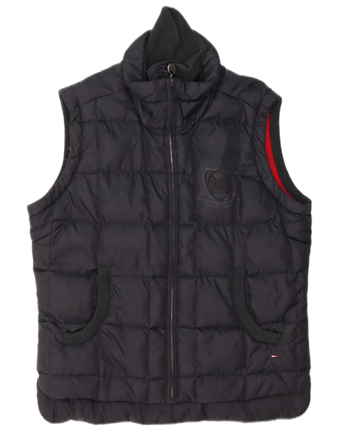 Damska wyściełana kamizelka Tommy Hilfiger UK 18 XL, granatowa, poliester