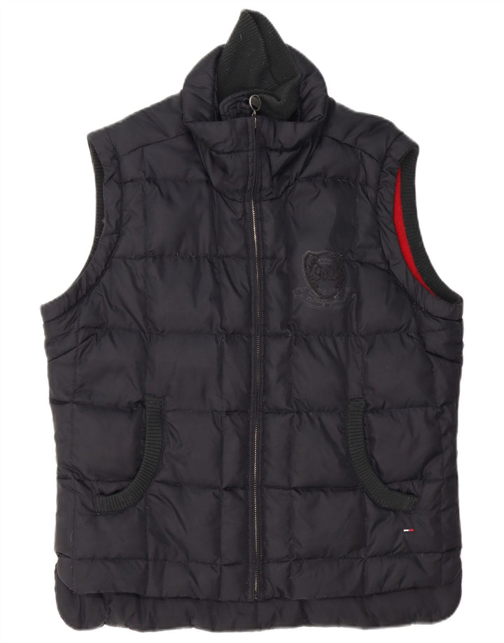 Damska wyściełana kamizelka Tommy Hilfiger UK 18 XL, granatowa, poliester