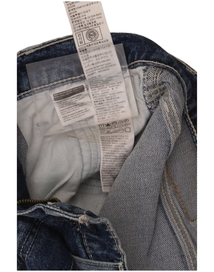 Męskie jeansy LEVI'S 502 Cargo W29 L30 Niebieska bawełna