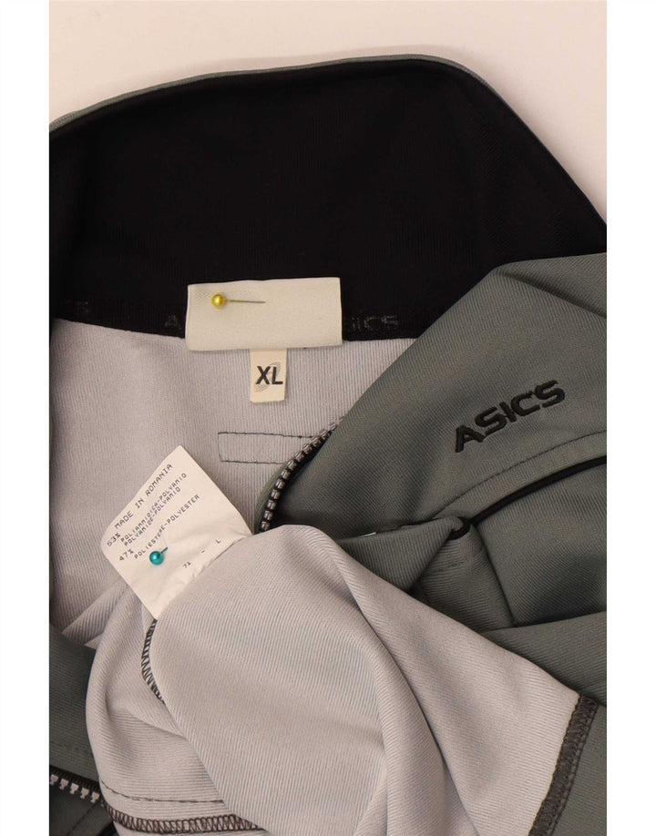 Damska kurtka dresowa Asics UK 18 XL Szary poliamid