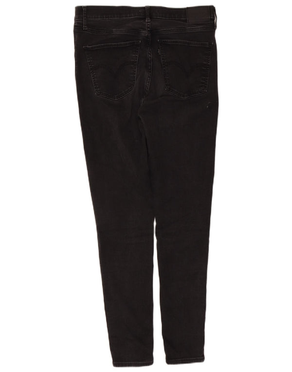Damskie jeansy Levi's Mile High Super Skinny W31 L30 Czarna bawełna
