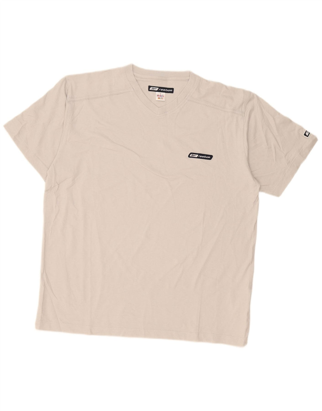 T-shirt męski Reebok Top XL, szary, bawełniany
