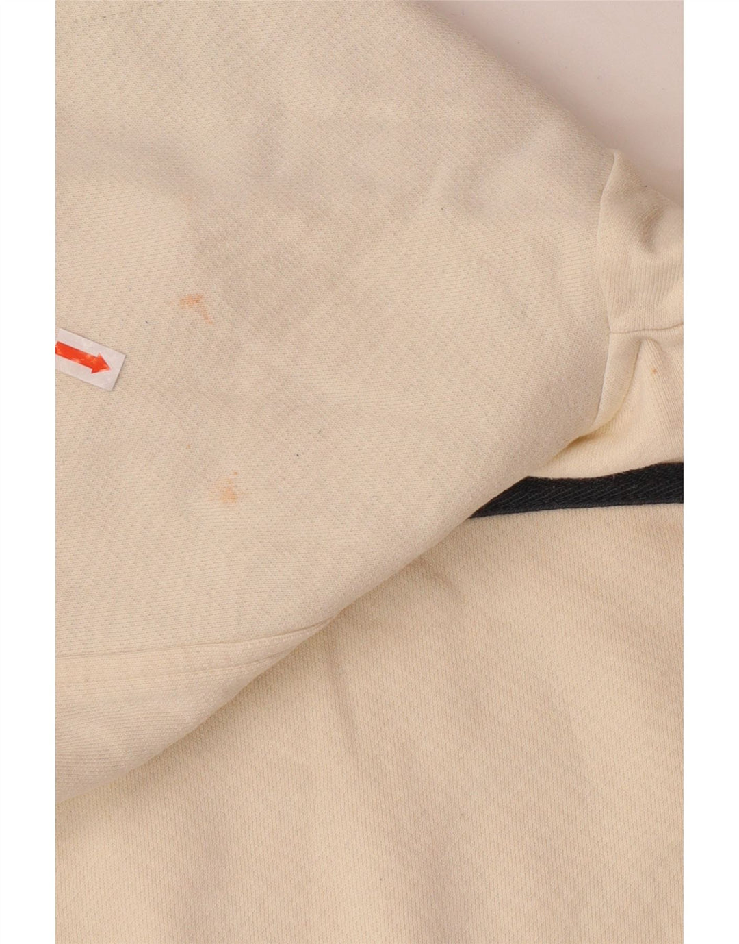 Chłopięcy sweter z kapturem Champion z grafiką 9-10 lat w kolorze złamanej bieli, bawełniany