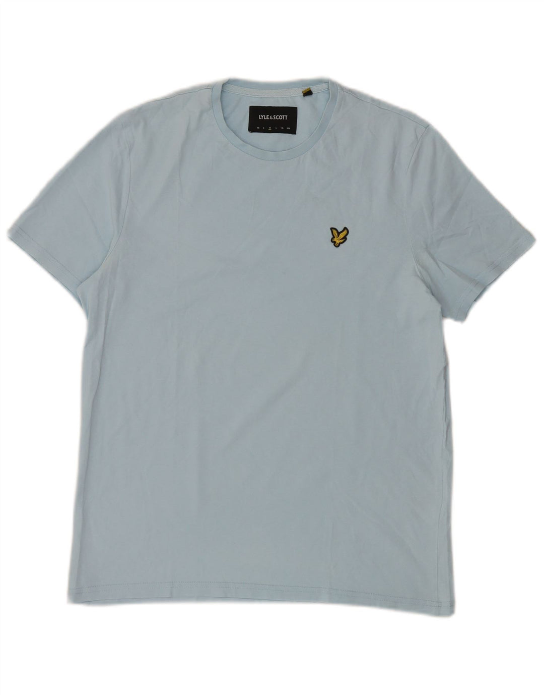T-shirt męski Lyle & Scott, bawełniany, średni niebieski