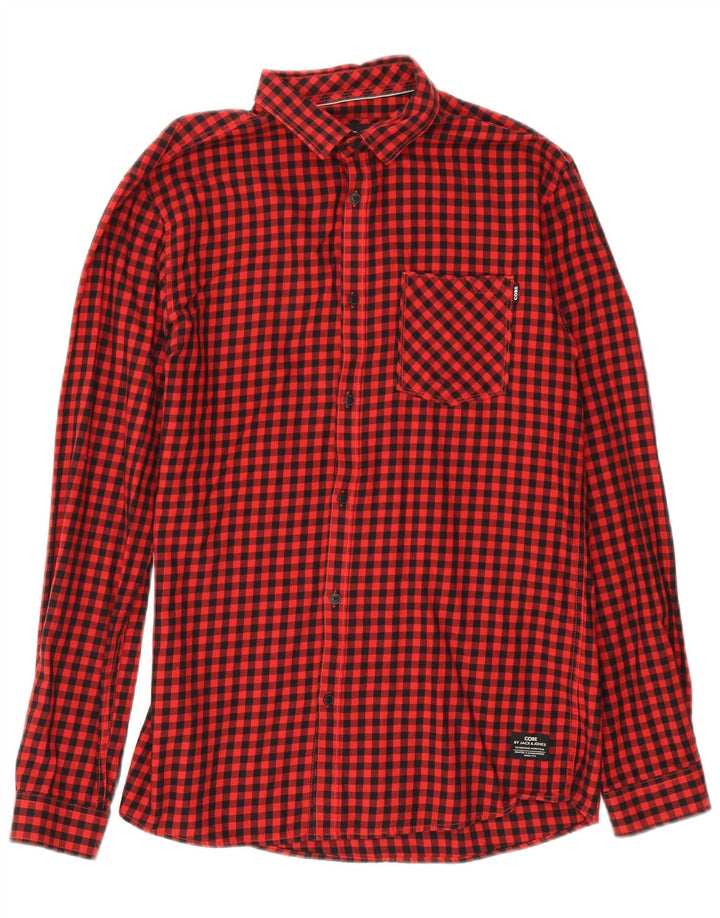 Koszula męska Jack & Jones, duża, czerwona kratka