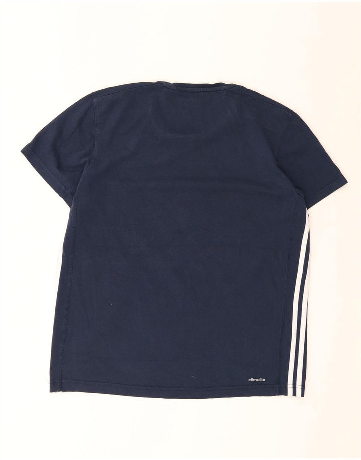 Adidas Męska koszulka Climalite Top Medium Granatowa