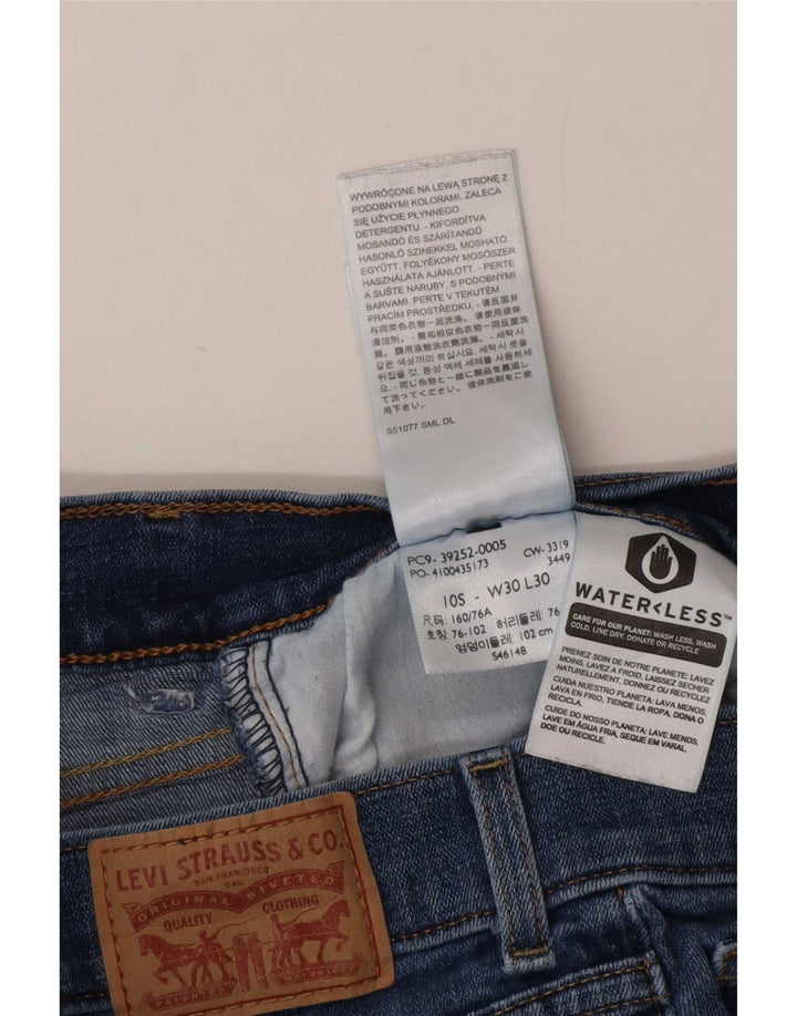 Damskie jeansy Levi's Classic Bootcut US 10 Large W30 L30 Niebieskie bawełniane
