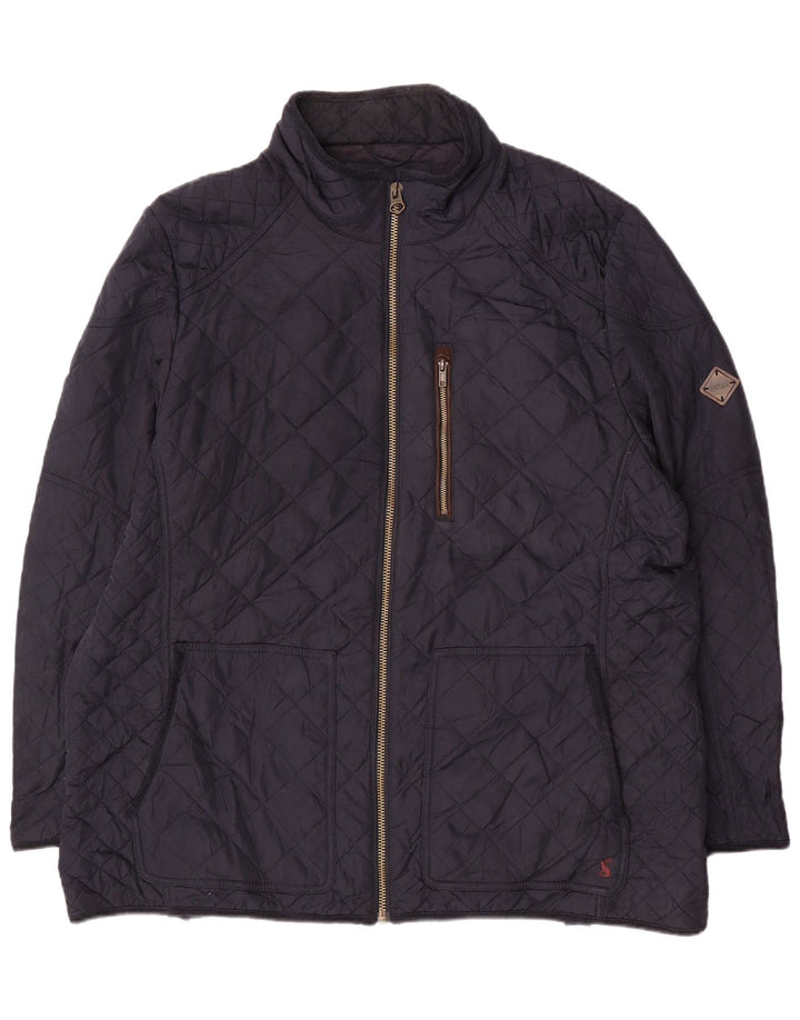 Męska pikowana kurtka Joules UK 44 2XL Granatowy poliester