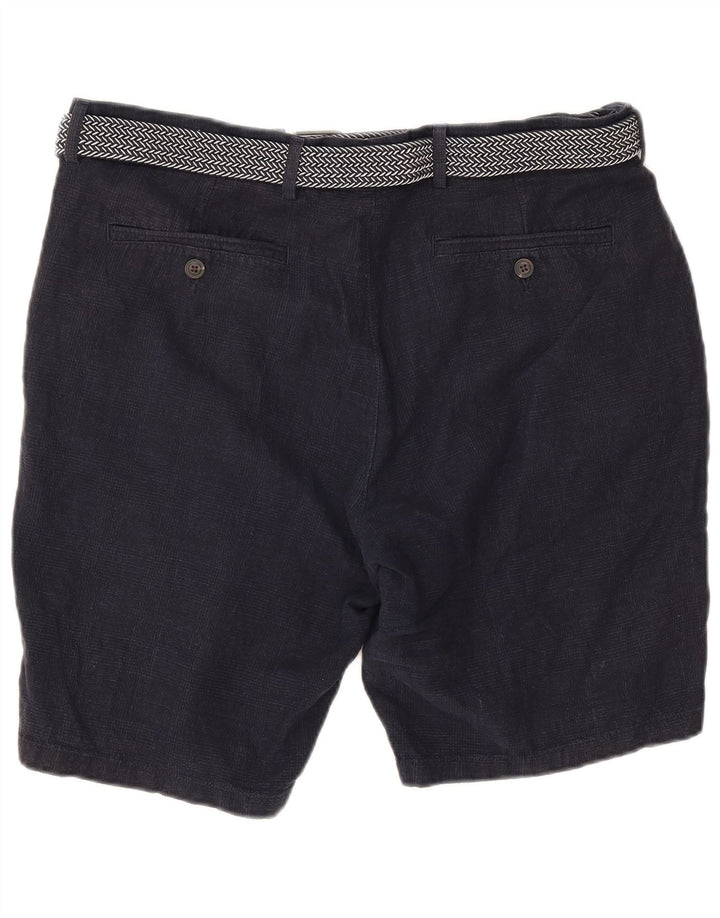 Męskie spodenki Chino Marks & Spencer W38 XL, granatowe, bawełniane