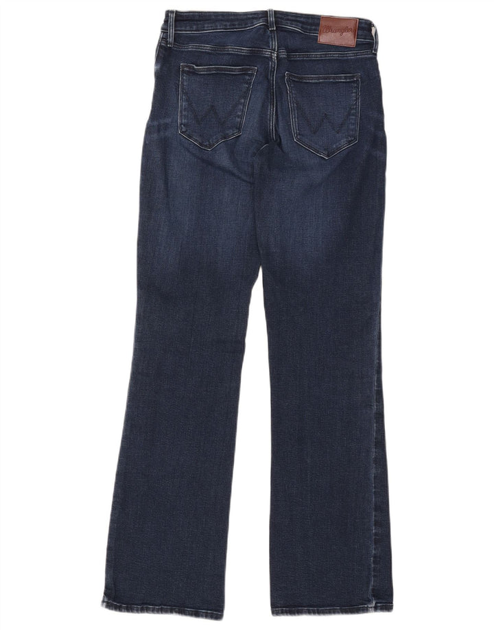 Damskie jeansy Wrangler Bootcut W28 L30 granatowe