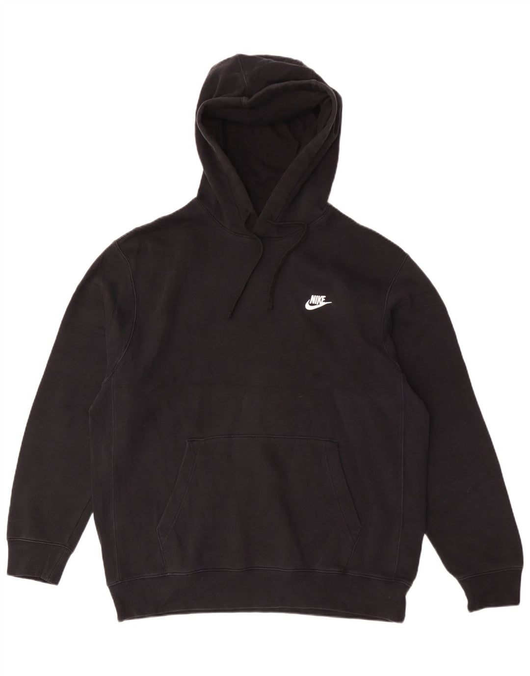 Męski sweter z kapturem Nike, duży, czarny, bawełniany
