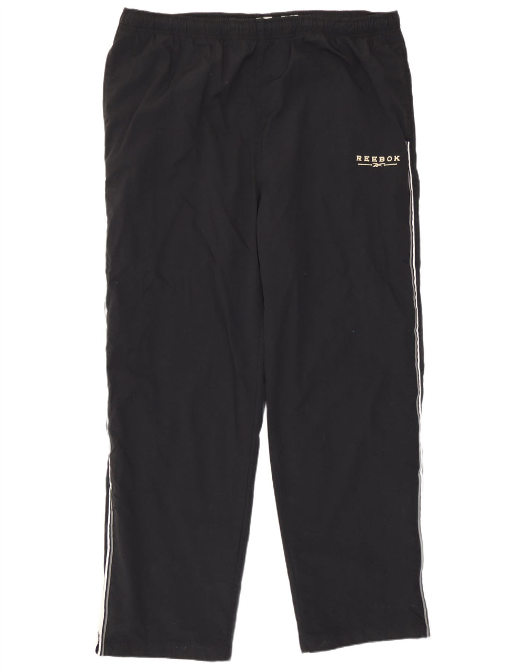 Męskie spodnie dresowe Reebok 2XL, czarny nylon