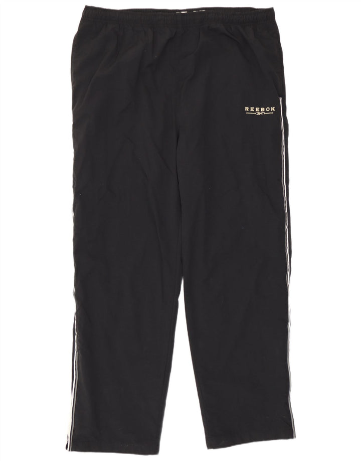 Męskie spodnie dresowe Reebok 2XL, czarny nylon
