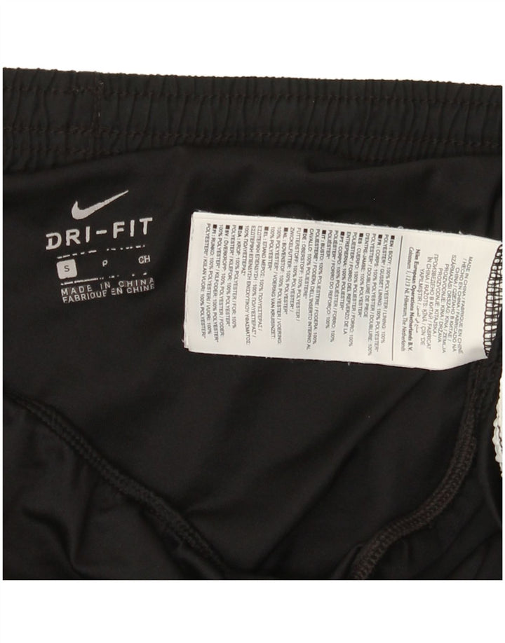 Damskie spodenki sportowe Nike Dri Fit UK 10, małe, czarne, poliestrowe