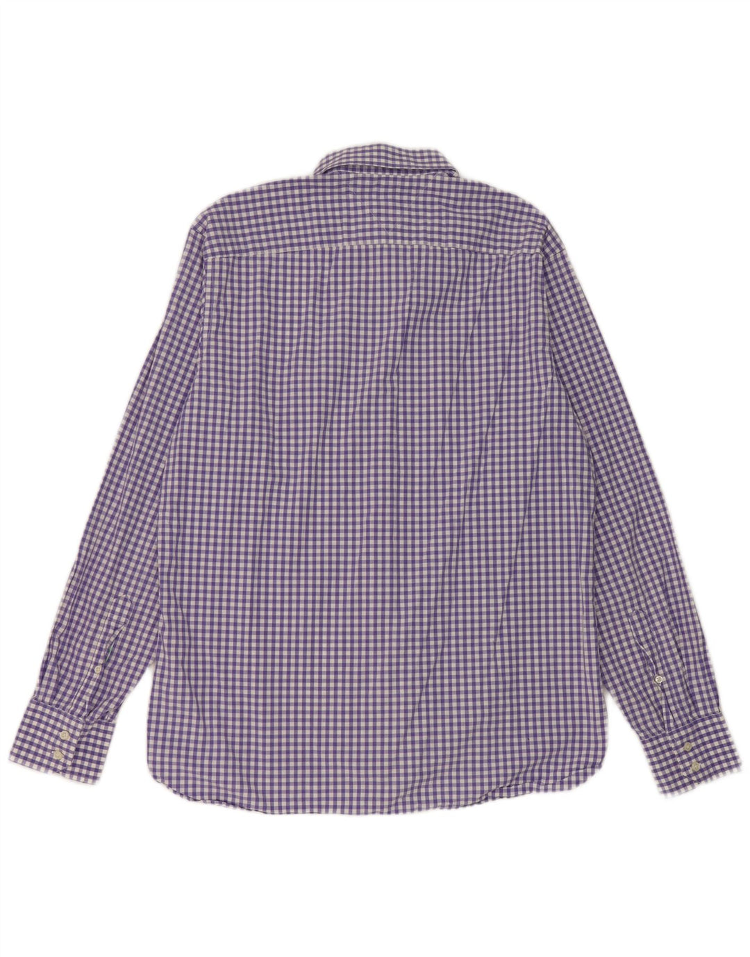 Koszula męska Tommy Hilfiger, duża, fioletowa, bawełniana kratka