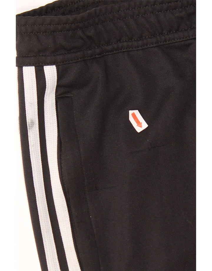 Męskie spodnie dresowe Adidas, średni czarny poliester