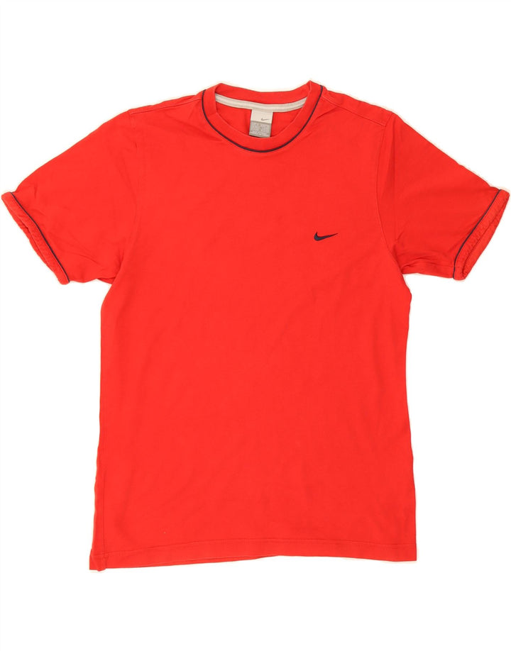 NIKE Mens T-Shirt Top UK 39/41 Medium Red Cotton Vintage Nike and Second-Hand Nike from Messina Hembry 