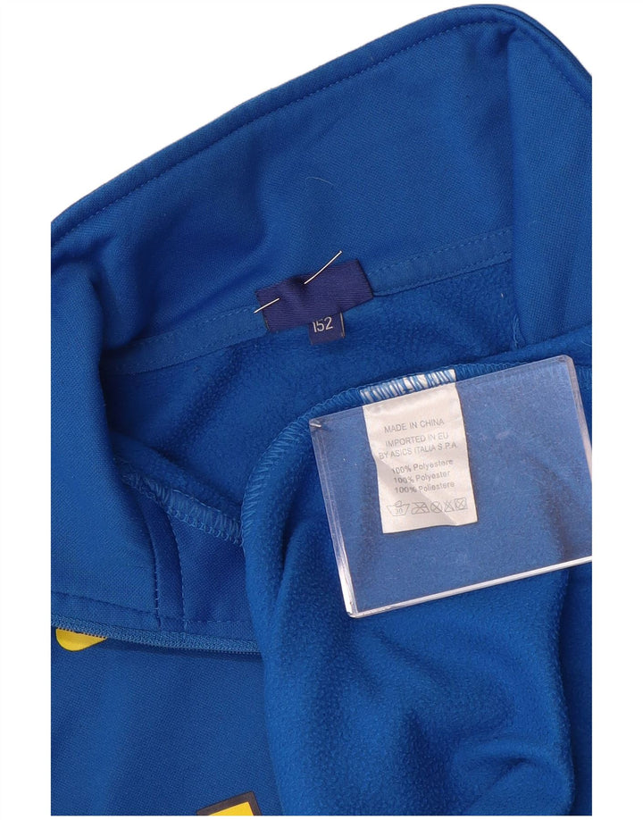 Chłopięcy dres Asics HELLAS VERONA z grafiką, 11-12 lat, niebieski