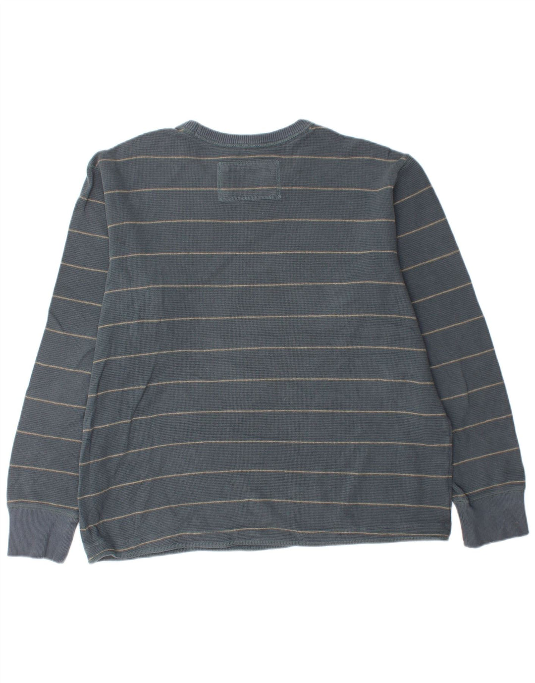 EDDIE BAUER Męski top z długim rękawem XL, bawełniany w niebieskie paski