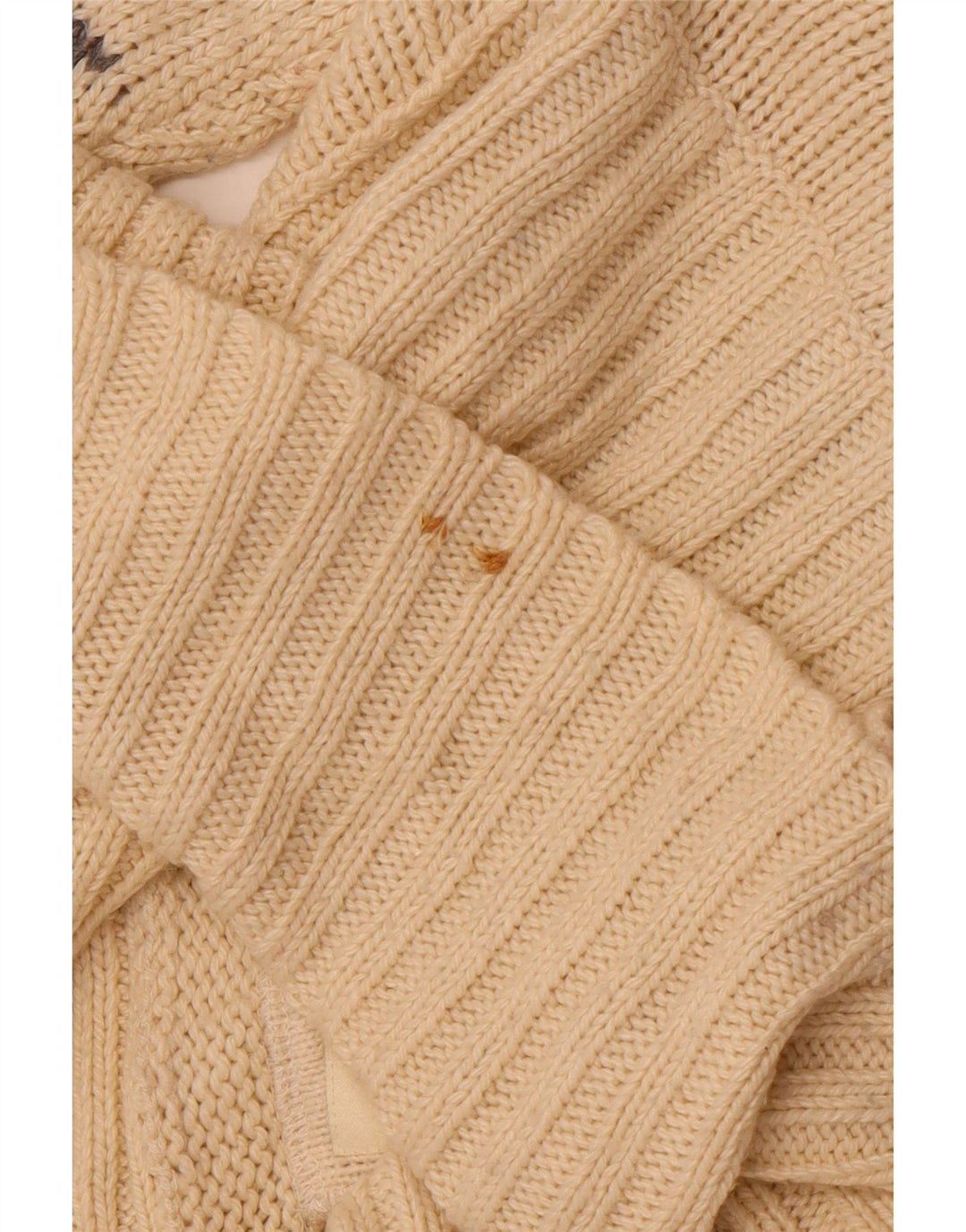 Damski sweter o przedłużonym fasonie SUPERDRY UK 14, średni złamanej bieli