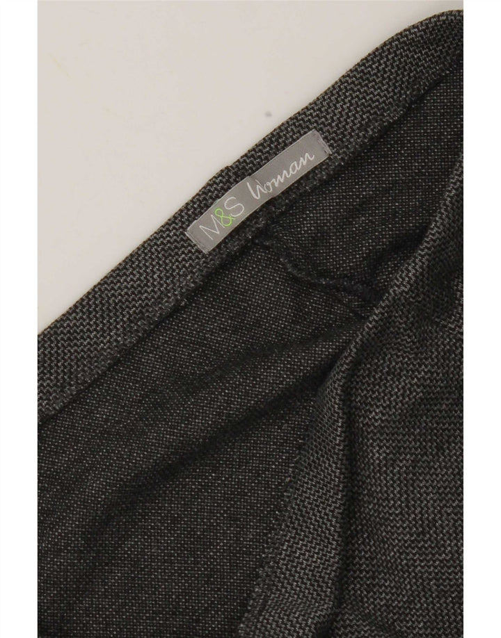 Marks & Spencer Damskie spodnie codzienne z szerokimi nogawkami W32 L27 Szare