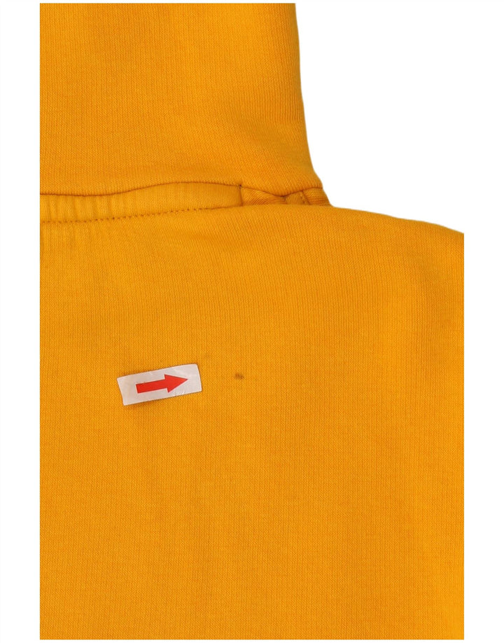 Męski sweter z kapturem Champion Graphic, średni żółty, bawełniany