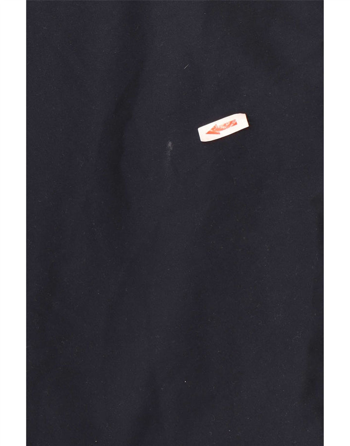 Męskie spodnie wiatrówkowe Adidas 2XL granatowe, poliestrowe