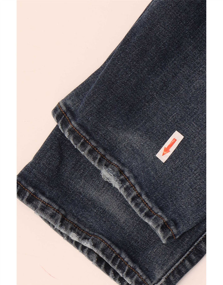 Damskie jeansy Gap Slim W32 L30 Niebieskie bawełniane