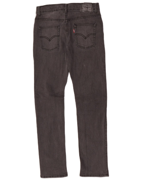 Levi's Boys 512 Slim Zwężane dżinsy 13-14 lat W28 L29 Szara bawełna