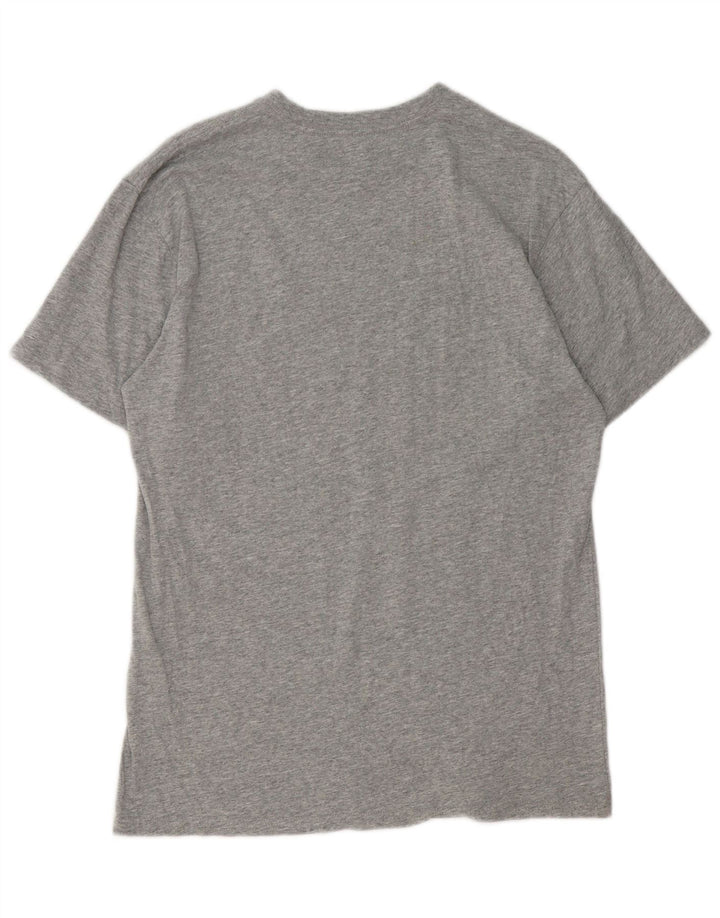 Męski T-shirt z grafiką Vans, średnioszary, bawełniany