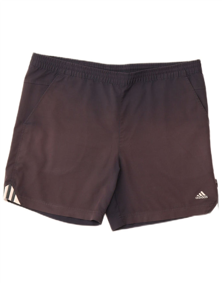 Męskie spodenki sportowe ADIDAS XL, granatowe, poliestrowe