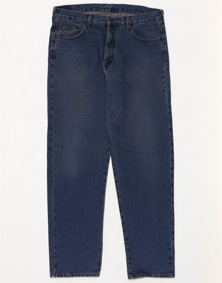 Męskie proste dżinsy Lee Cooper W38 L32, niebieskie, bawełniane