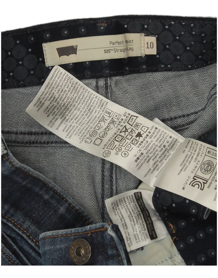 Damskie jeansy LEVI'S 525 Straight US 10 Large W30 L31 Niebieska bawełna