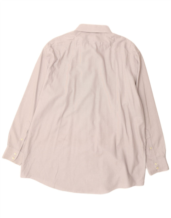 Koszula męska Brooks Brothers, rozmiar 18 1/2 2XL, szara bawełna