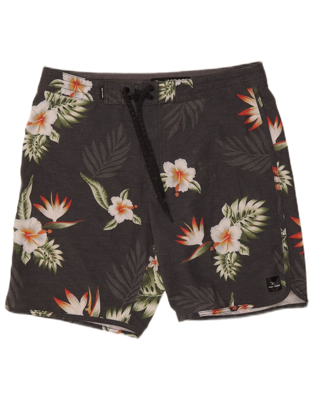 Męskie spodenki kąpielowe Rip Curl Mirage, duży, szary, kwiatowy poliester