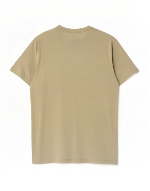 Męski T-shirt z grafiką Jack Wolfskin Top UK 40, średni beż, bawełna