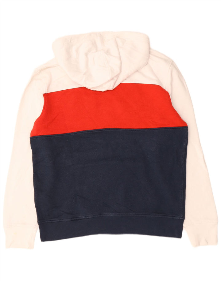 Męski sweter z kapturem Levi's z grafiką, duży, wielobarwny, bawełniany z blokami kolorów