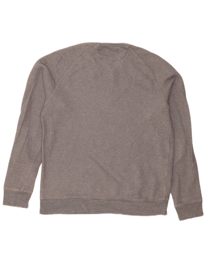LEVI'S Mens Coupe Standard Standard Fit Sweatshirt Jumper XL Grey Cotton