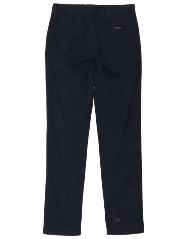 Męskie spodnie chino Massimo Dutti o swobodnym kroju EU 38 Small W30 L31 granatowe