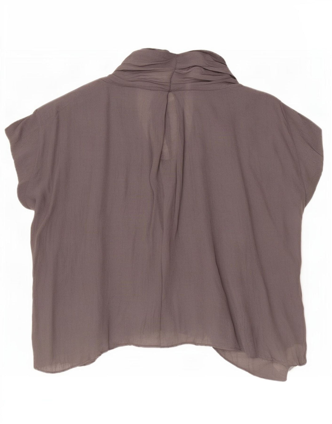 Damska bluzka oversize Calvin Klein Jeans, prześwitująca, UK 10, mała, szara