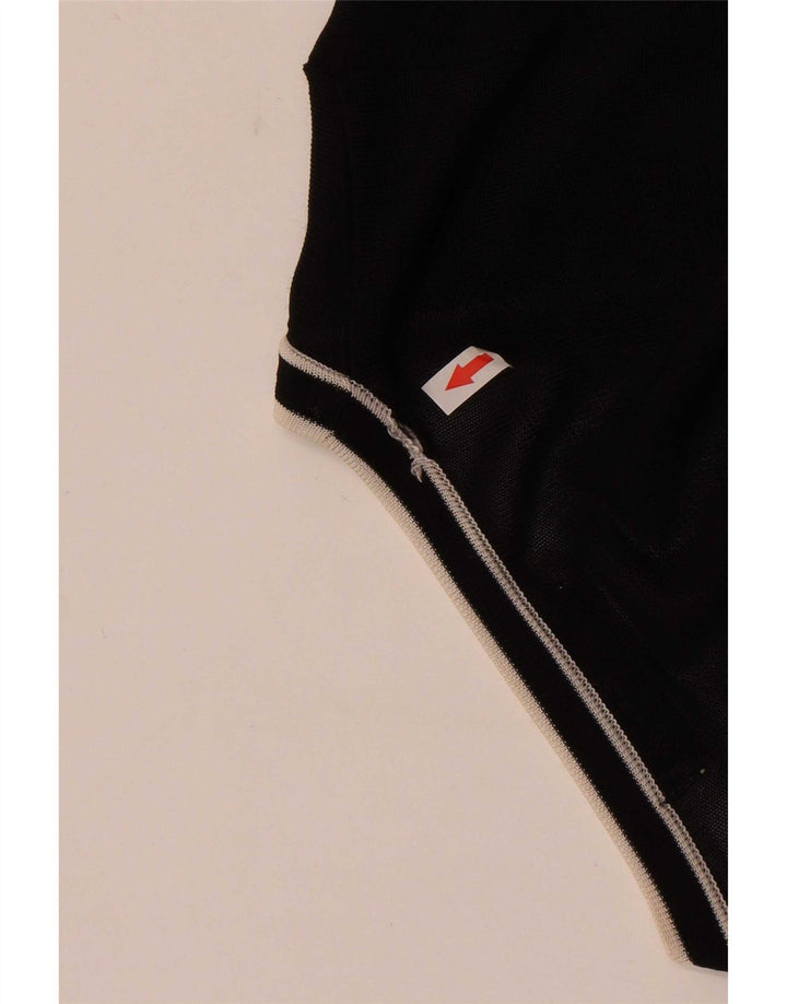 Sweter damski Zara UK 12, średni czarny, wiskozowy blok kolorów
