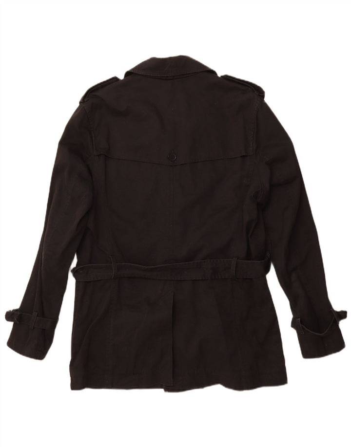 Płaszcz męski Moschino w groszki UK 42 XL, czarny, bawełniany