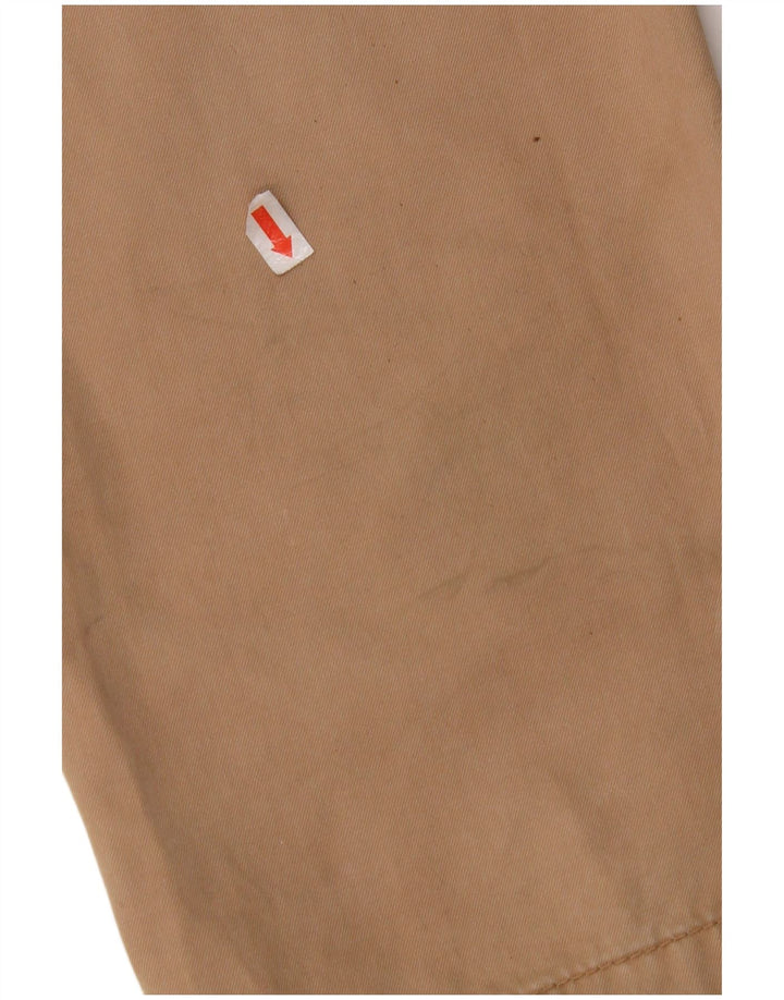 Damskie proste spodnie chino TOMMY HILFIGER W32 L32 beżowa bawełna