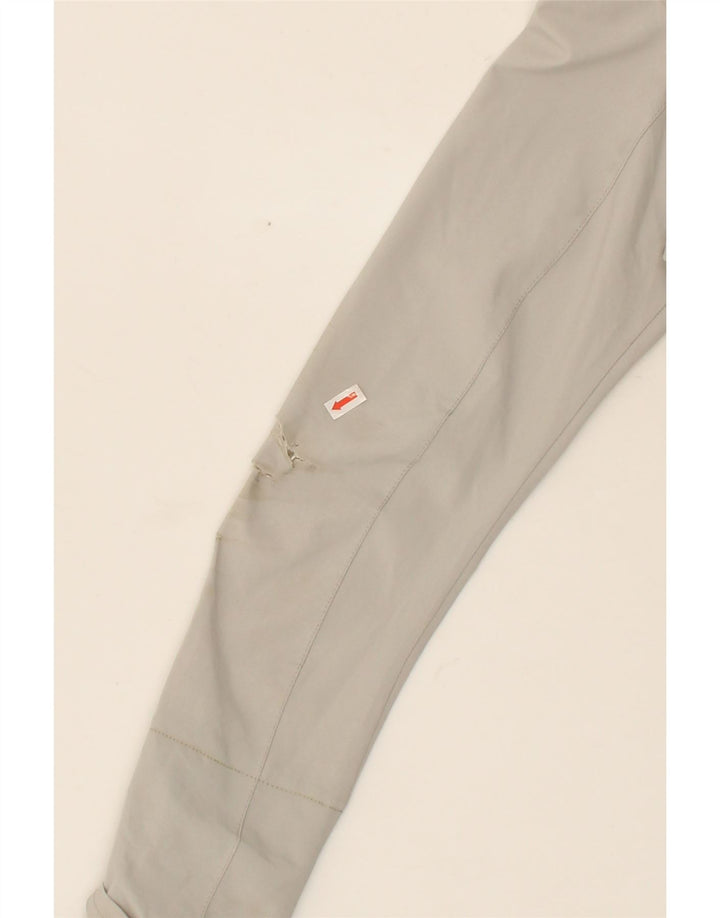 K-WAY Womens Hooded Rain Jacket UK 8 Small Grey Nylon Vintage K-Way and Second-Hand K-Way from Messina Hembry 