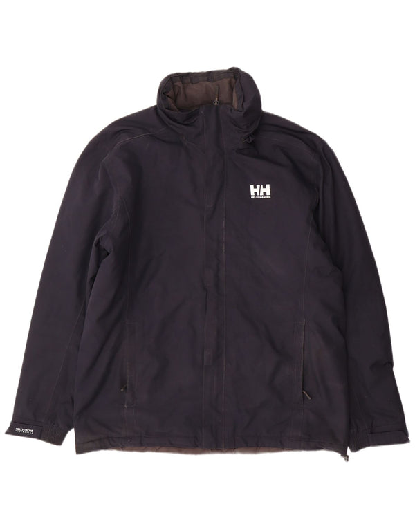 Męska kurtka wiatrówka Helly Hansen UK 42 XL, granatowa, poliester
