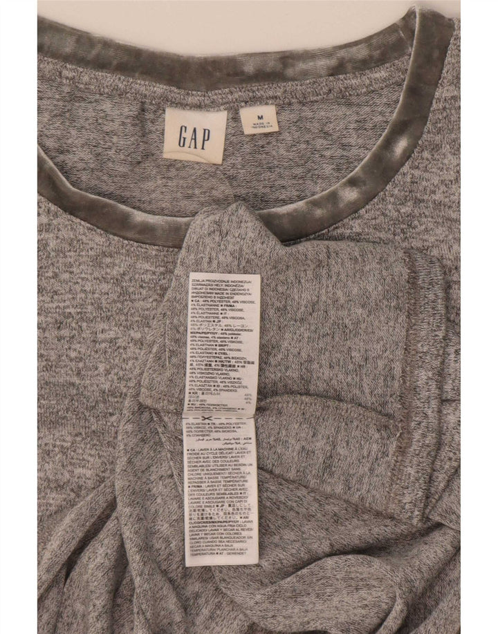 T-shirt damski Gap Top UK 14 Średni szary poliester