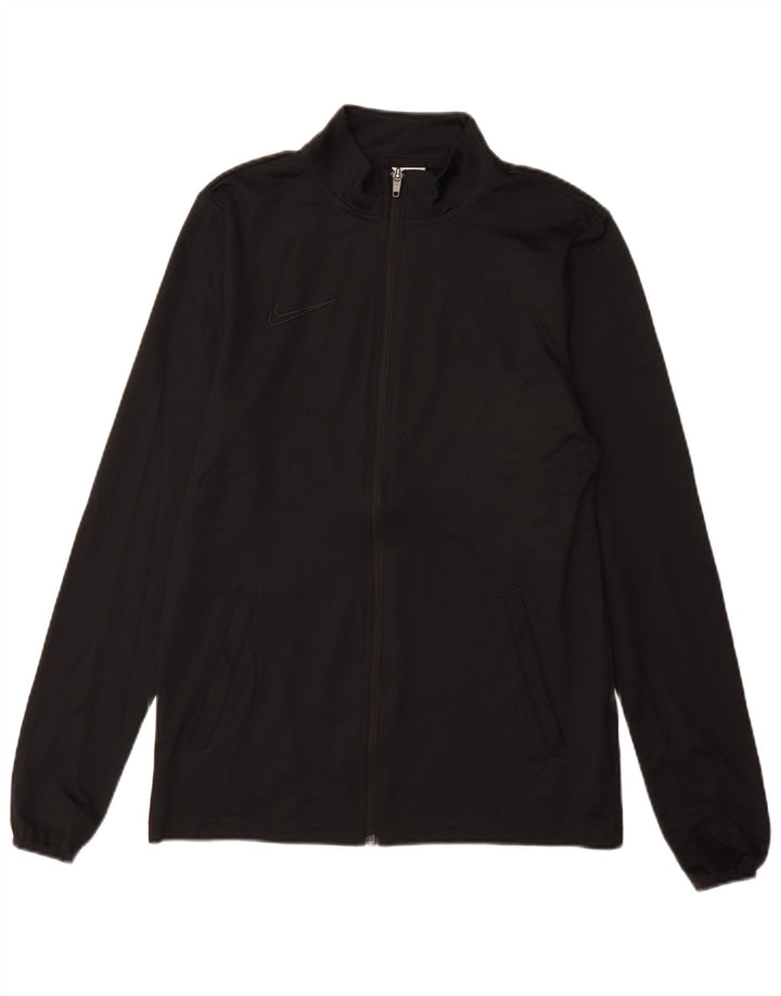 Damska kurtka dresowa Nike Dri Fit UK 14, średni czarny poliester