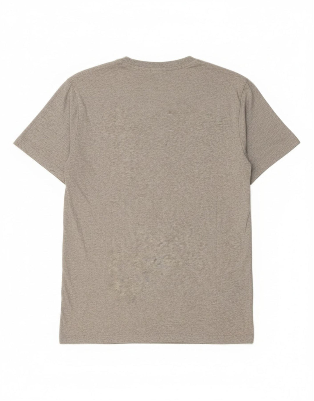 Męski T-shirt z grafiką Superdry, duży, szary, bawełniany