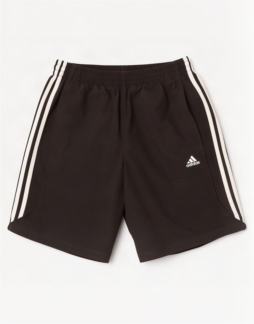 Męskie spodenki sportowe Adidas Climalite, małe, czarne, poliestrowe